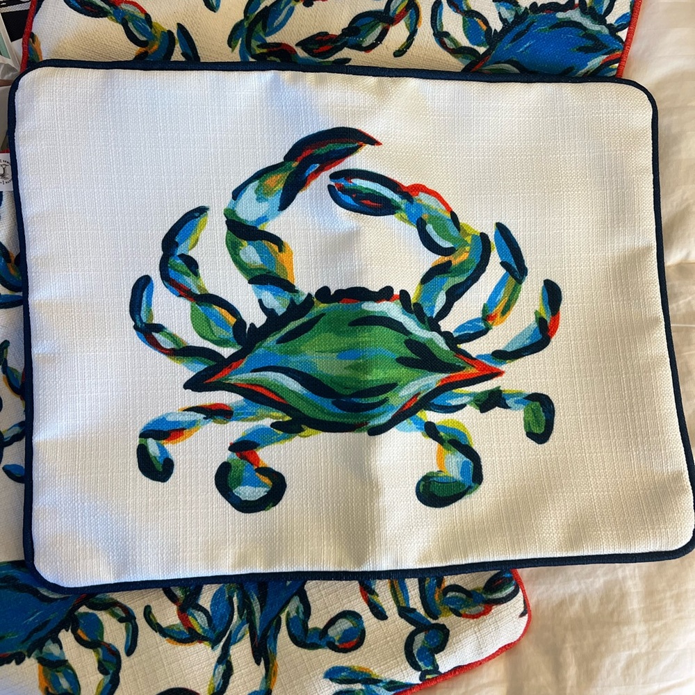 Colorful Crab Design Cushions - Picture 3 of 11